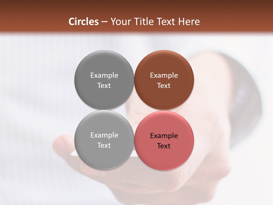 Banking Purchase Closeup PowerPoint Template