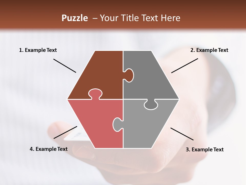 Banking Purchase Closeup PowerPoint Template