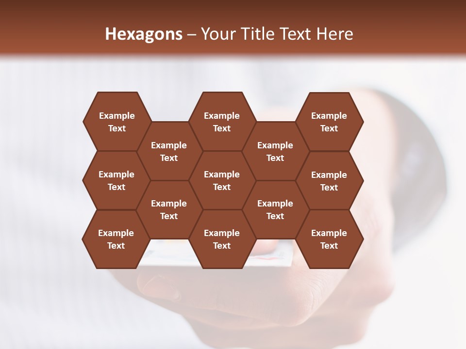 Banking Purchase Closeup PowerPoint Template