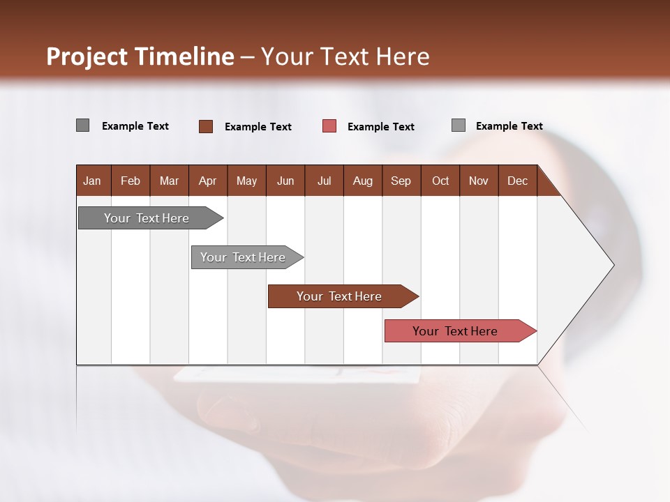 Banking Purchase Closeup PowerPoint Template