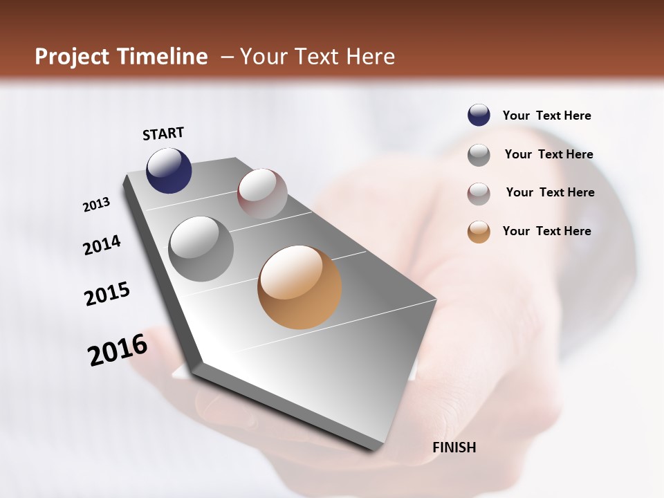 Banking Purchase Closeup PowerPoint Template