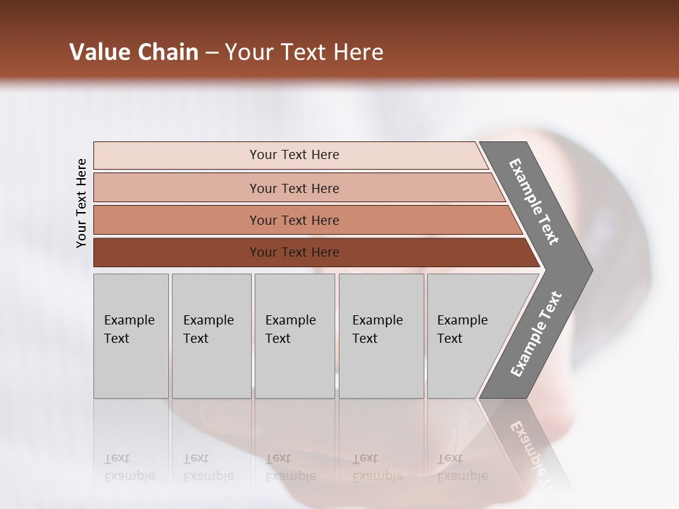 Banking Purchase Closeup PowerPoint Template