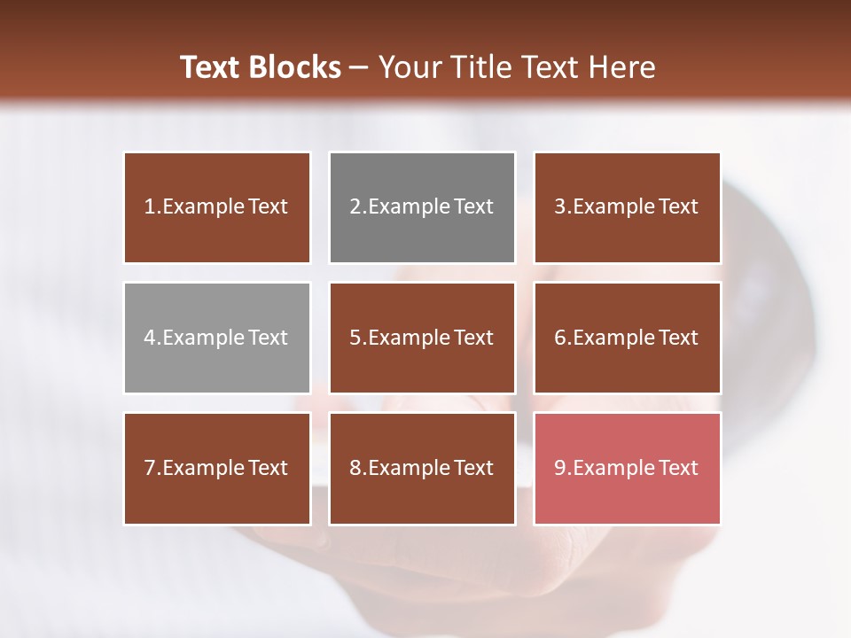 Banking Purchase Closeup PowerPoint Template