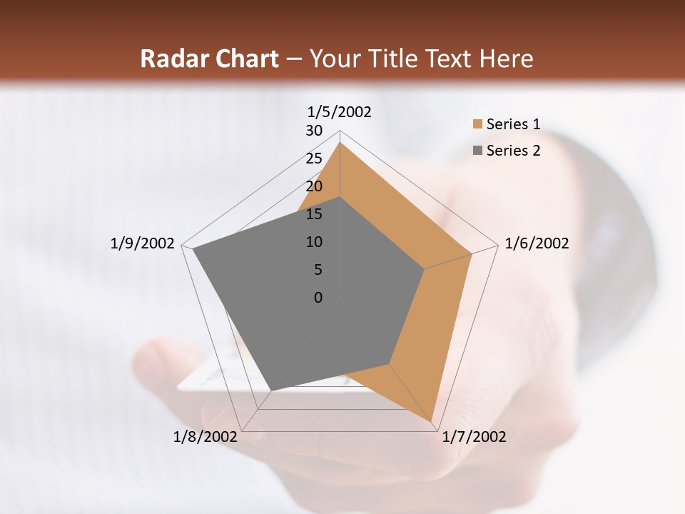 Banking Purchase Closeup PowerPoint Template