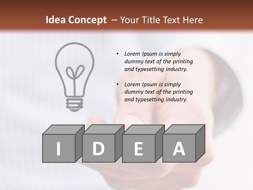 Banking Purchase Closeup PowerPoint Template