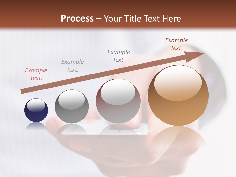 Banking Purchase Closeup PowerPoint Template