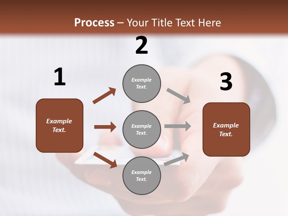 Banking Purchase Closeup PowerPoint Template