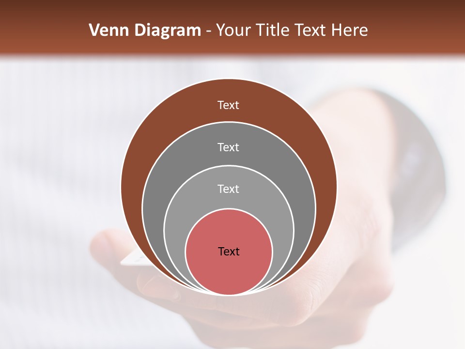 Banking Purchase Closeup PowerPoint Template