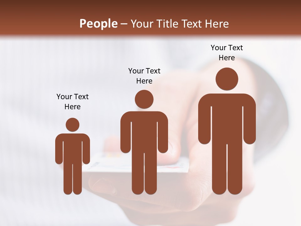 Banking Purchase Closeup PowerPoint Template