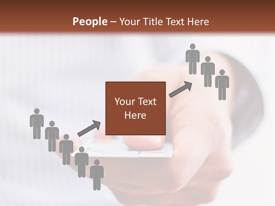 Banking Purchase Closeup PowerPoint Template