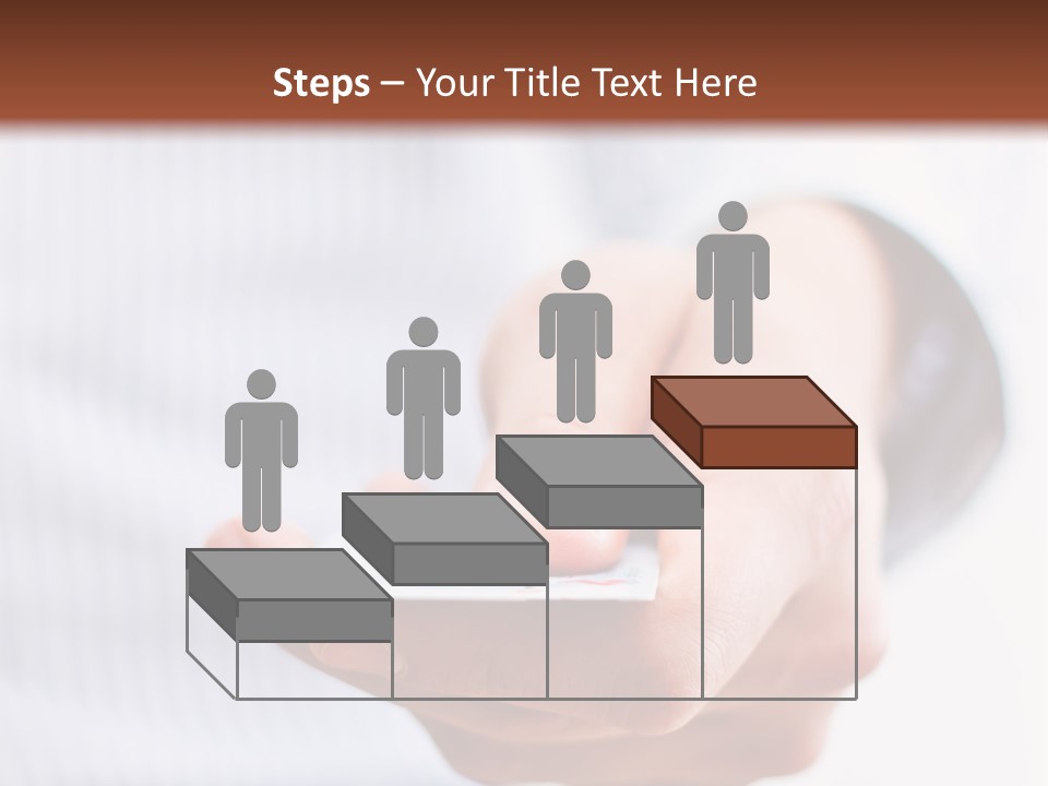 Banking Purchase Closeup PowerPoint Template