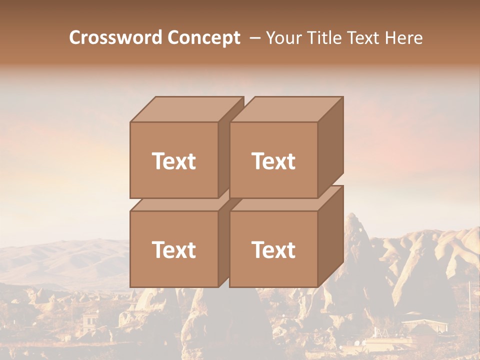 Tourism Limestone Trip PowerPoint Template