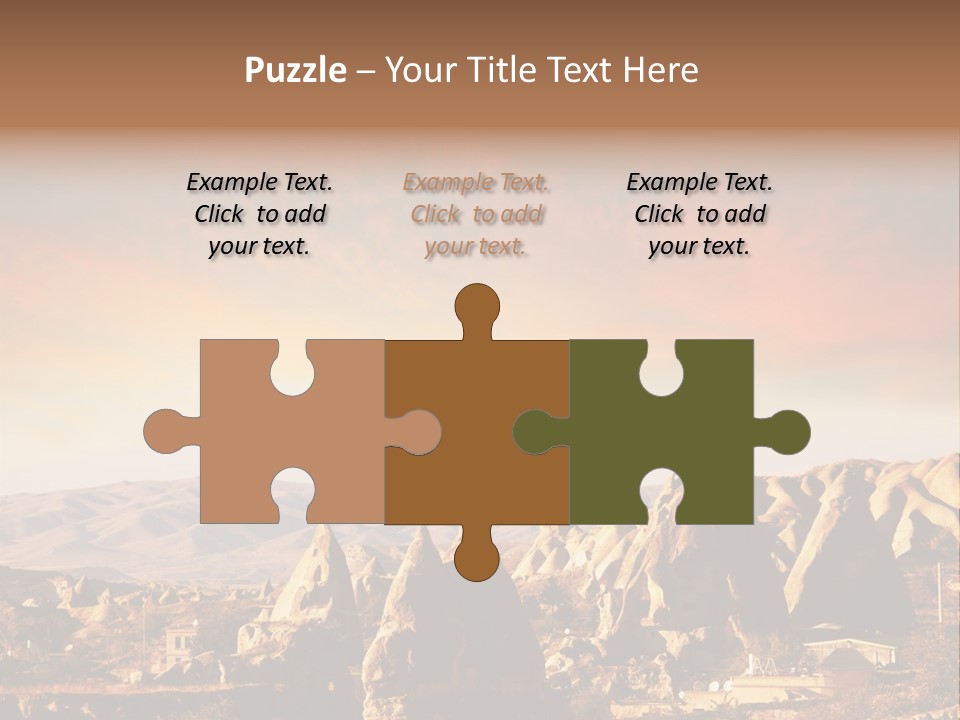 Tourism Limestone Trip PowerPoint Template