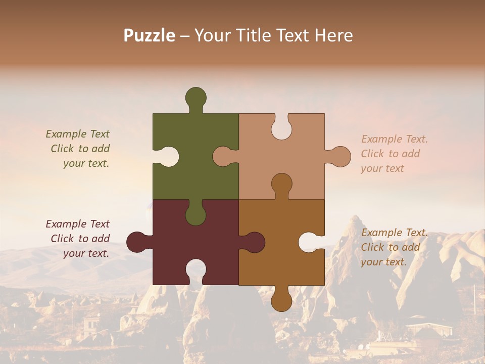 Tourism Limestone Trip PowerPoint Template