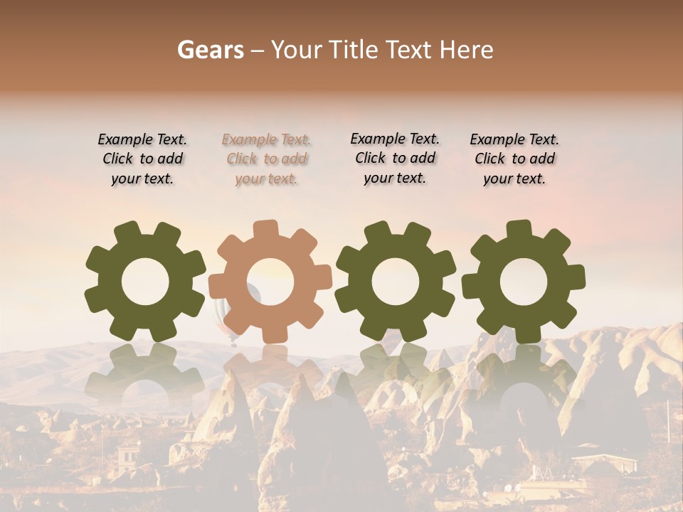 Tourism Limestone Trip PowerPoint Template