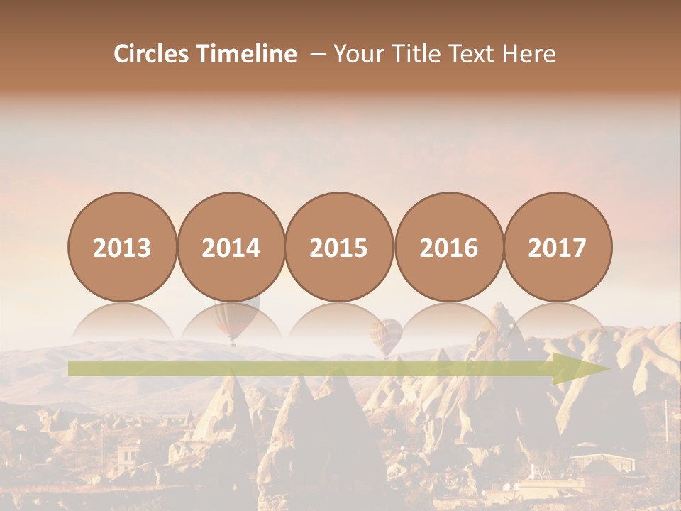 Tourism Limestone Trip PowerPoint Template