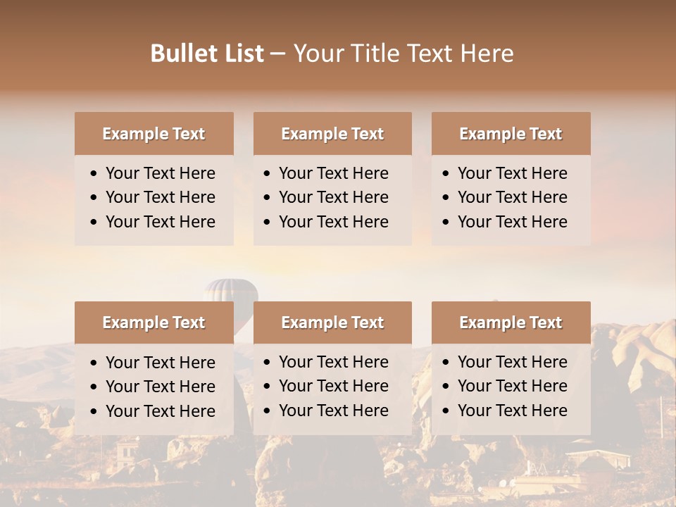 Tourism Limestone Trip PowerPoint Template