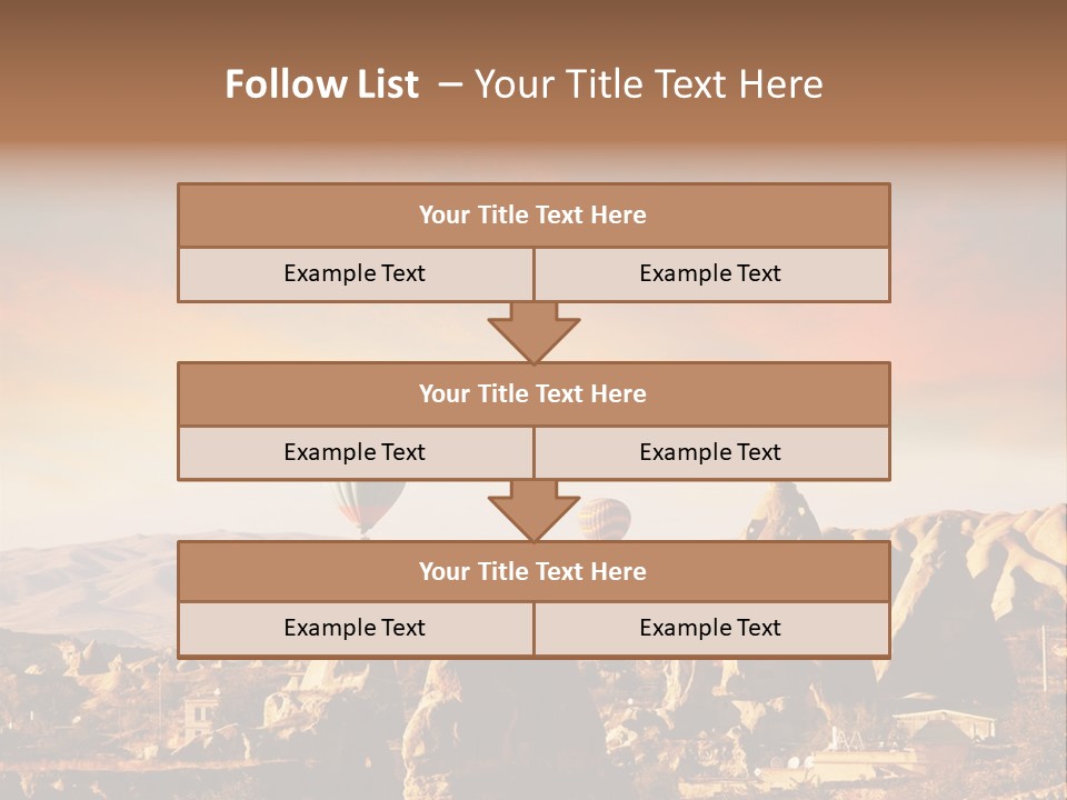 Tourism Limestone Trip PowerPoint Template