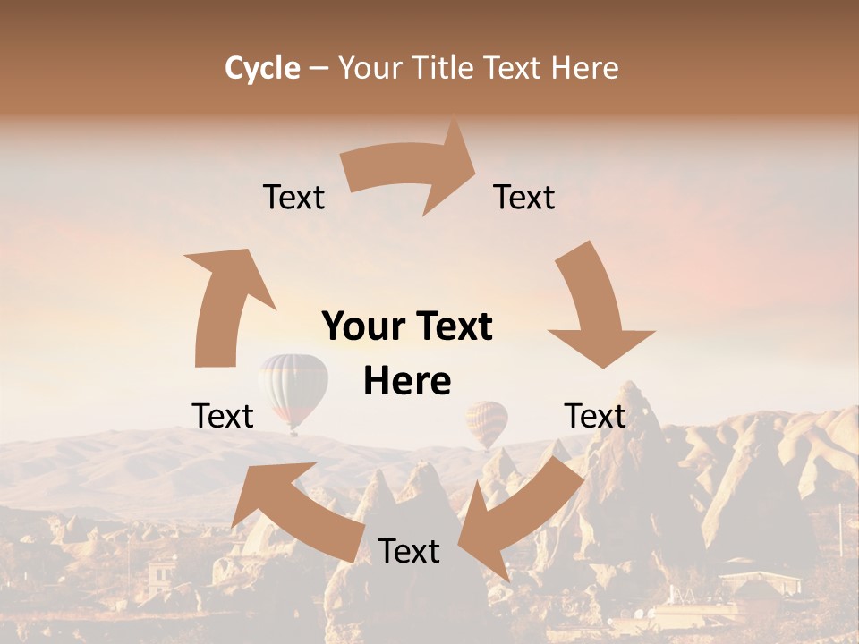 Tourism Limestone Trip PowerPoint Template