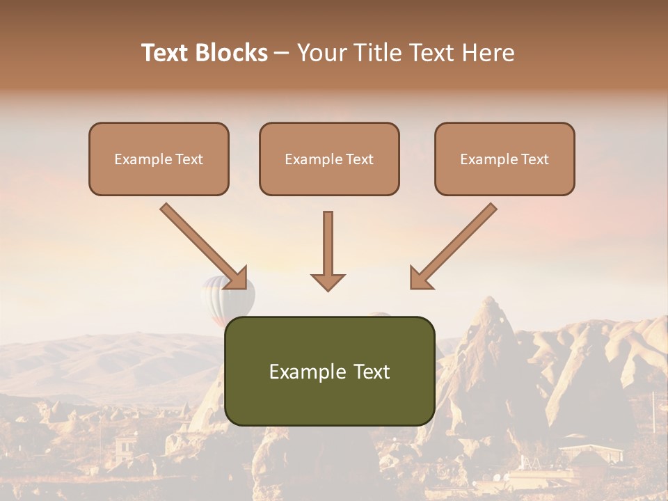 Tourism Limestone Trip PowerPoint Template