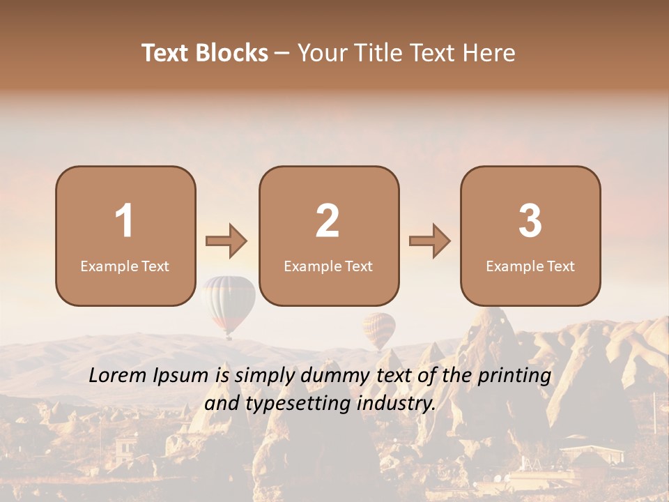 Tourism Limestone Trip PowerPoint Template