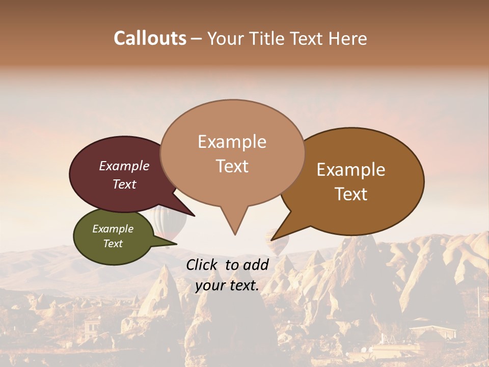 Tourism Limestone Trip PowerPoint Template