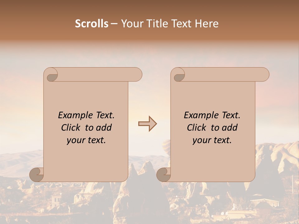 Tourism Limestone Trip PowerPoint Template