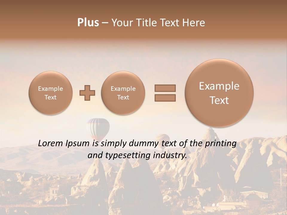 Tourism Limestone Trip PowerPoint Template
