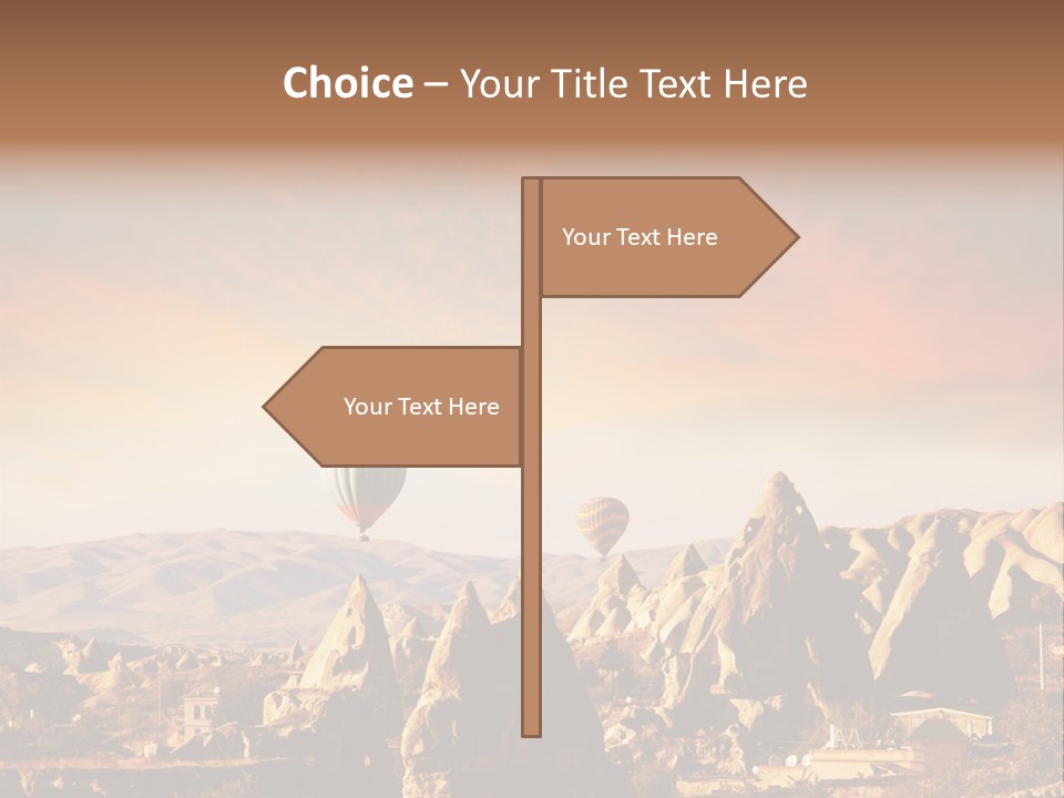 Tourism Limestone Trip PowerPoint Template