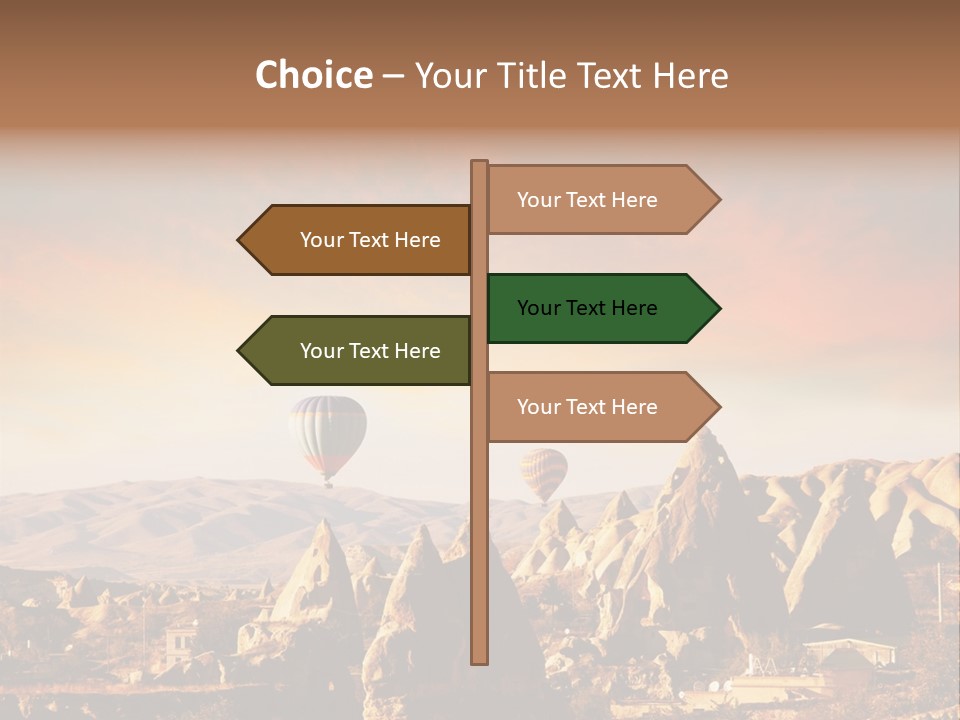 Tourism Limestone Trip PowerPoint Template