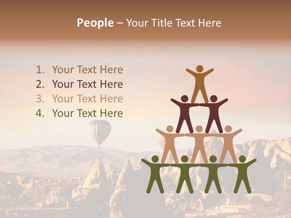 Tourism Limestone Trip PowerPoint Template