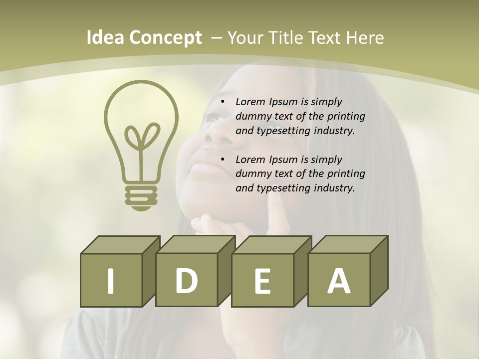 Black Fashion Season PowerPoint Template