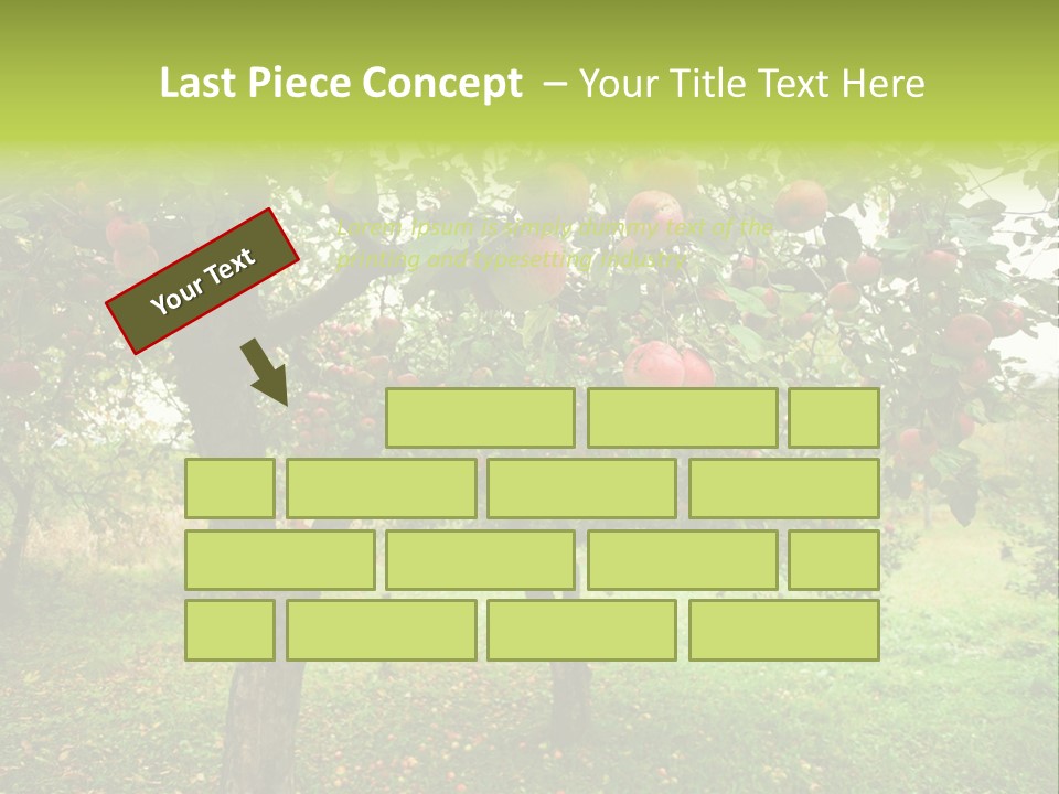 Day Red Image PowerPoint Template