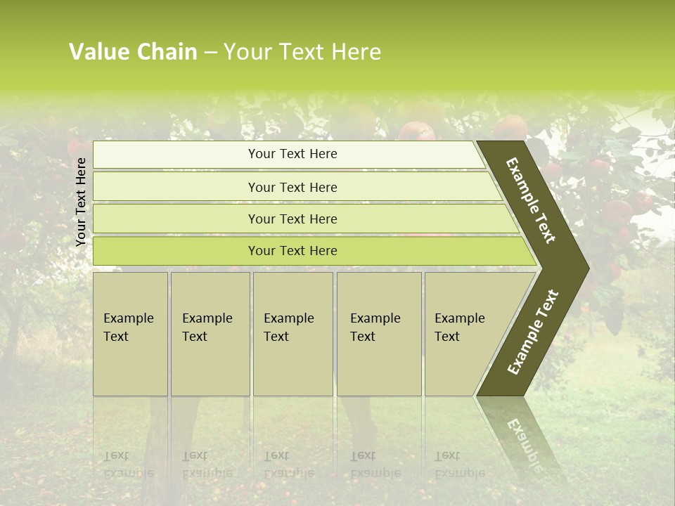 Day Red Image PowerPoint Template