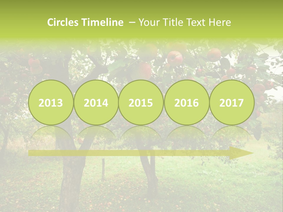 Day Red Image PowerPoint Template