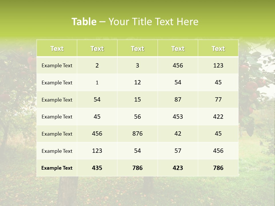 Day Red Image PowerPoint Template