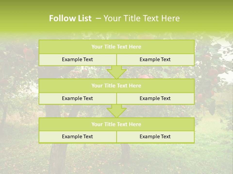 Day Red Image PowerPoint Template