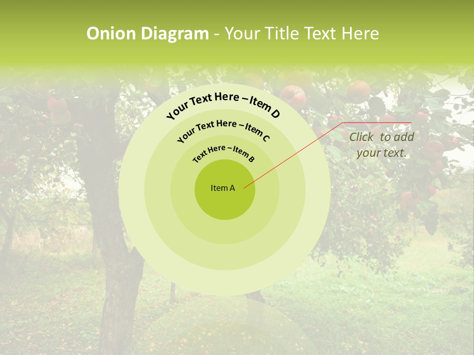 Day Red Image PowerPoint Template