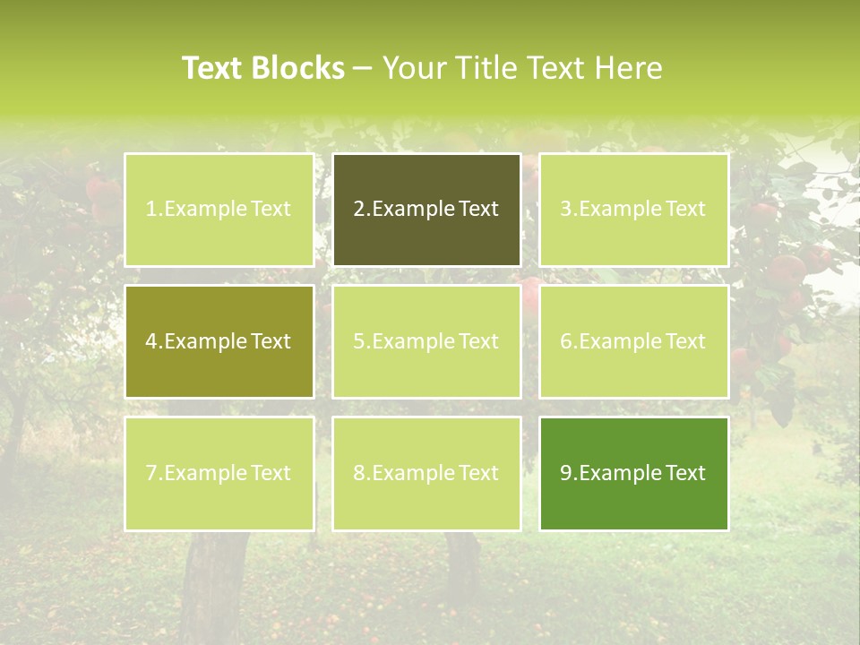 Day Red Image PowerPoint Template