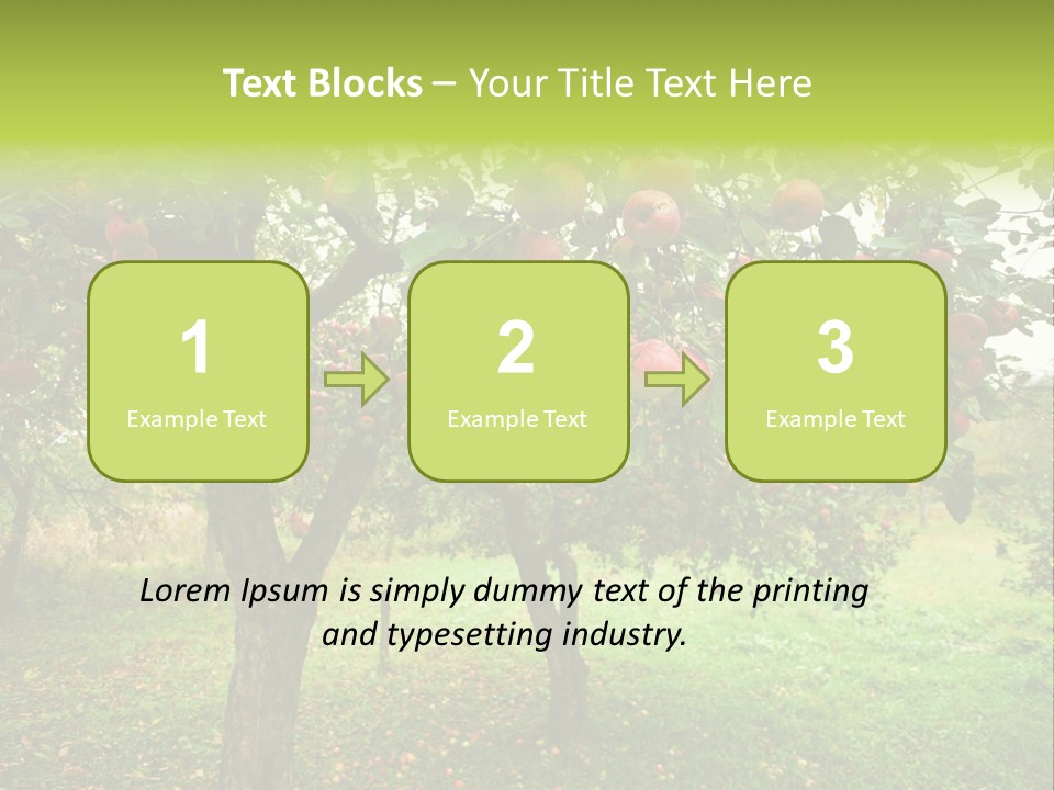 Day Red Image PowerPoint Template