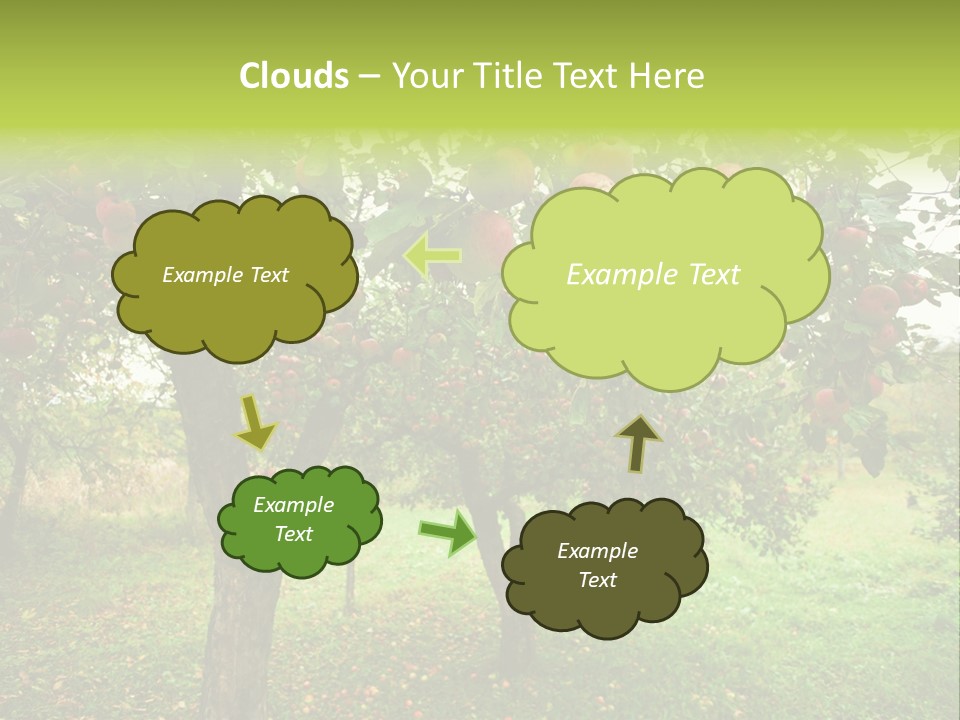 Day Red Image PowerPoint Template