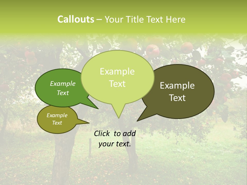 Day Red Image PowerPoint Template