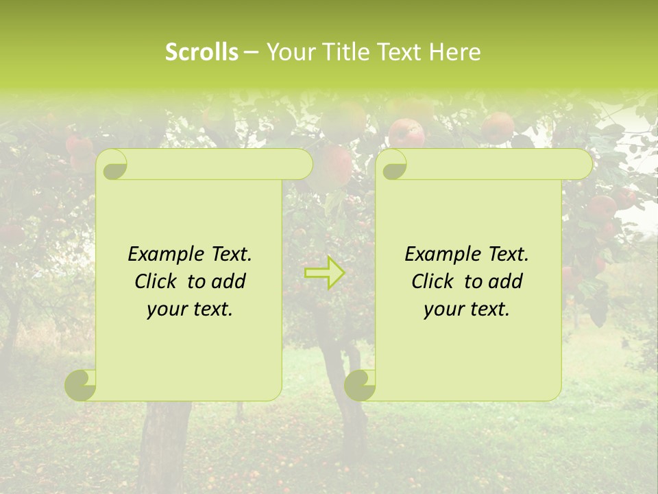 Day Red Image PowerPoint Template