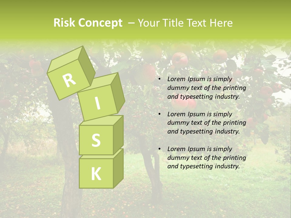 Day Red Image PowerPoint Template