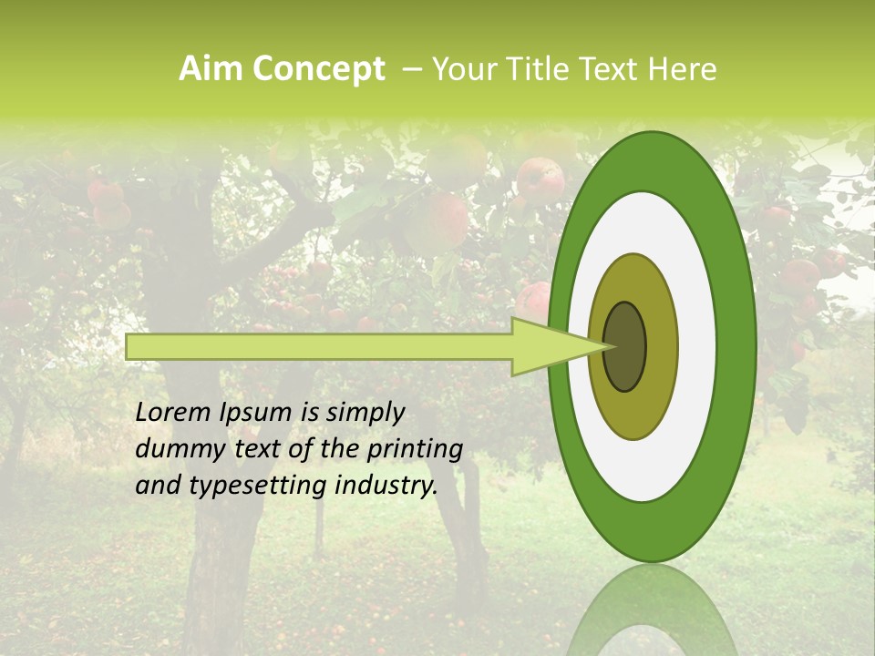 Day Red Image PowerPoint Template