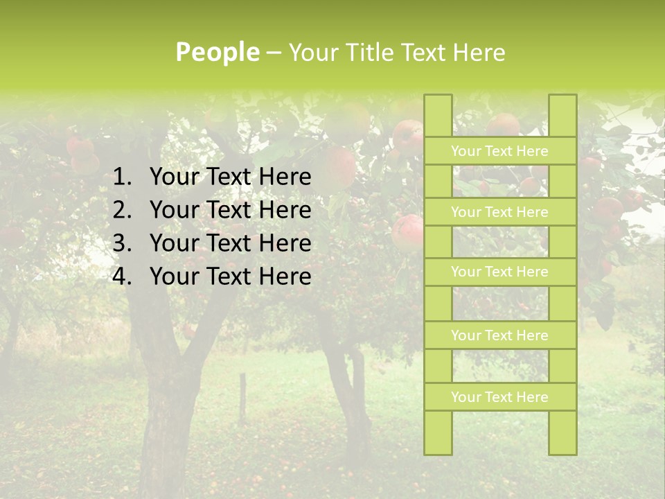 Day Red Image PowerPoint Template