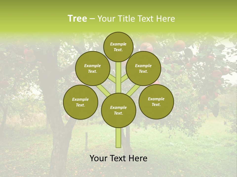 Day Red Image PowerPoint Template