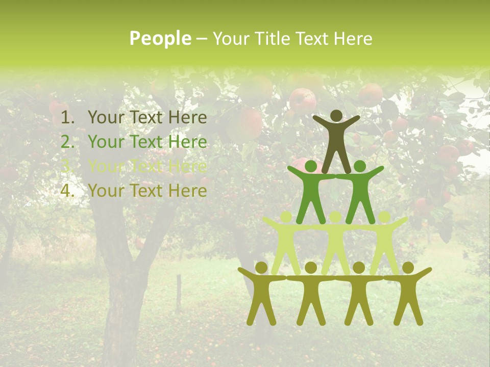 Day Red Image PowerPoint Template