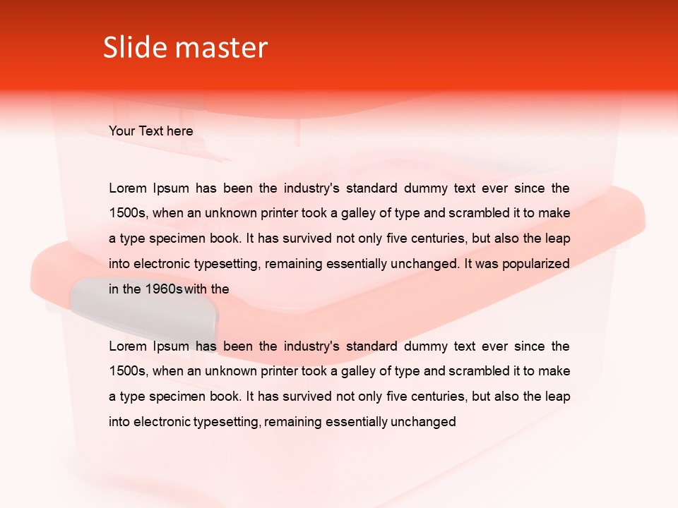 Clear Bottom Home PowerPoint Template