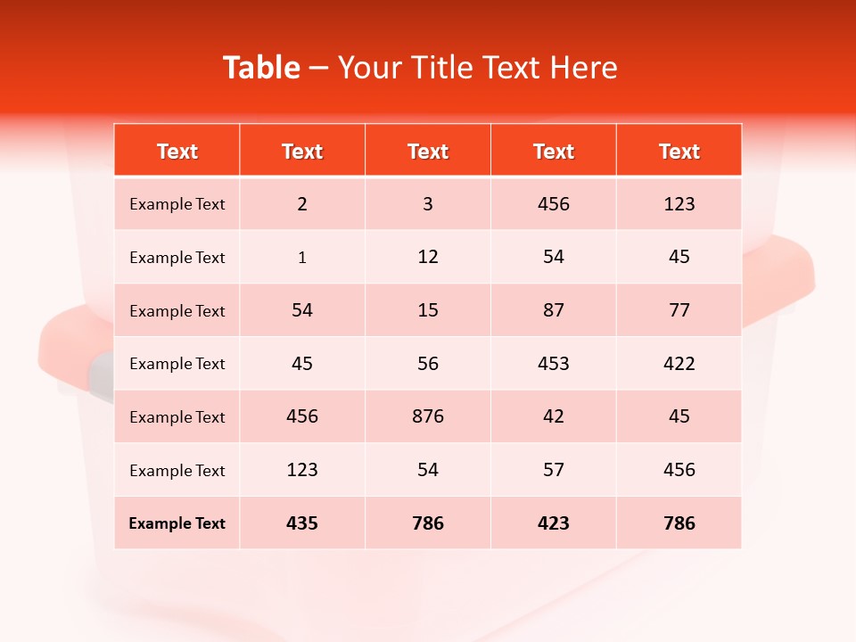 Clear Bottom Home PowerPoint Template